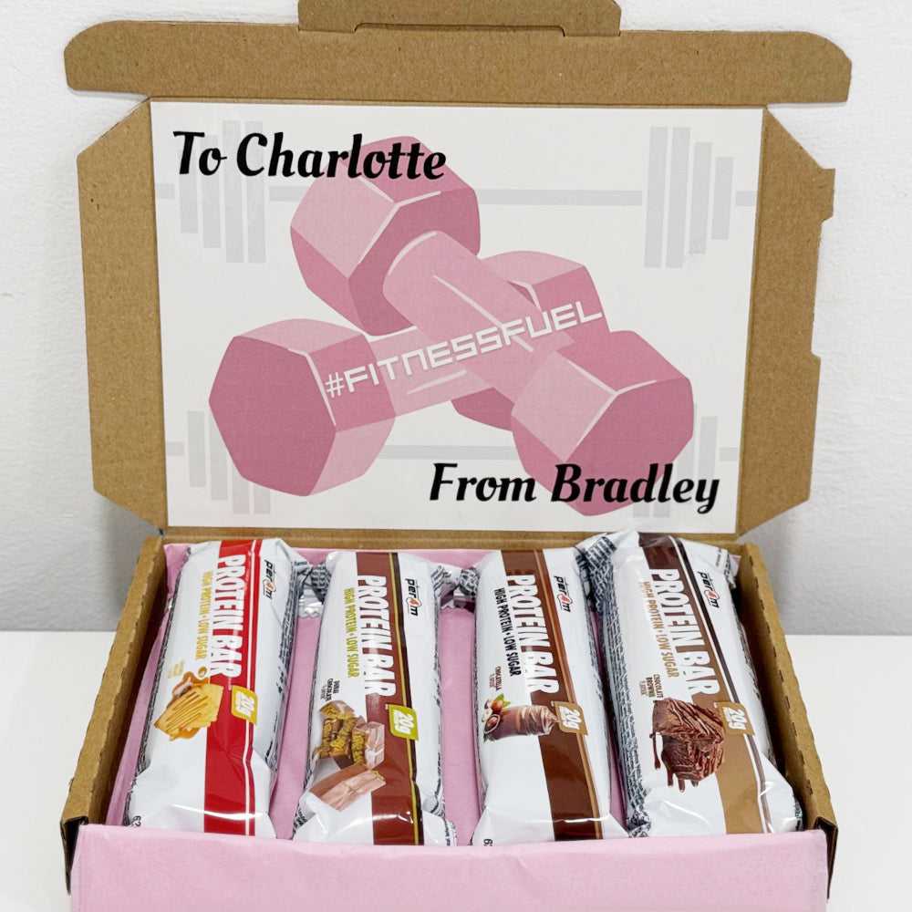 Personalised Per4m Protein Bars Gift Box for Women