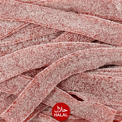 Strawberry Liquorice Belts - 100gms