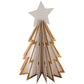 White and Gold Christmas Tree Place Cards