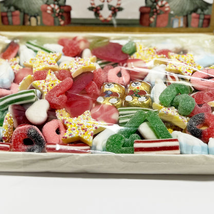 Personalised Christmas Lights and Gifts Sweet Box