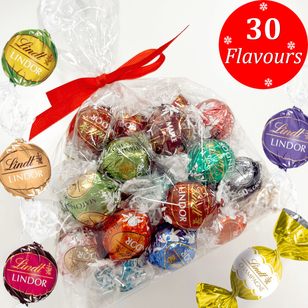 Lindt Lindor 30 Flavours Chocolate Gift Bag