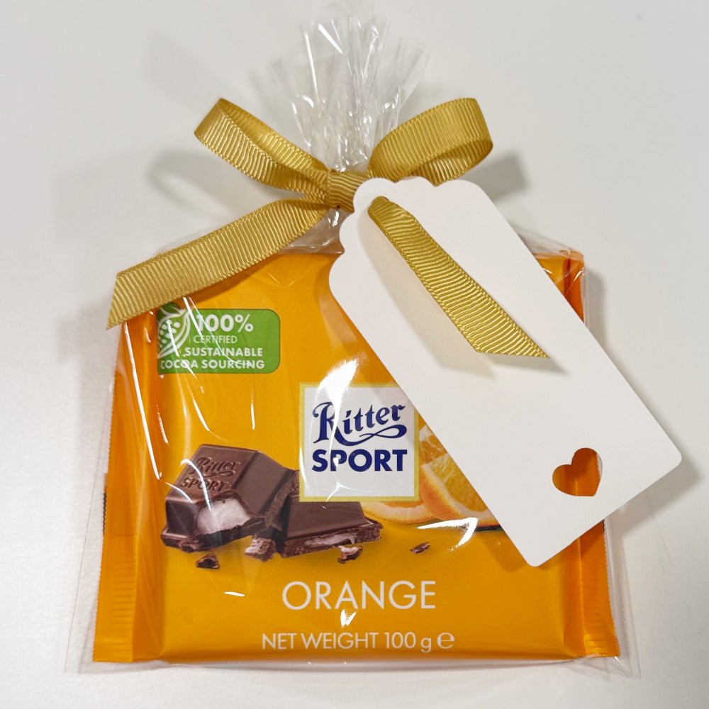 Ritter Sport Orange Chocolate Bar 100gm