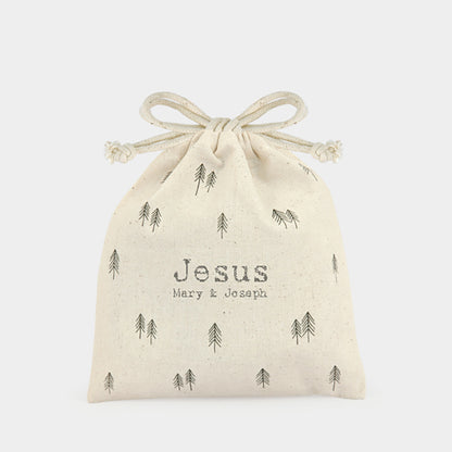 Wooden Bag Set - Jesus, Mary & Joseph