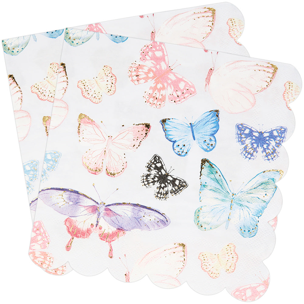 Butterfly Paper Napkins 33cm