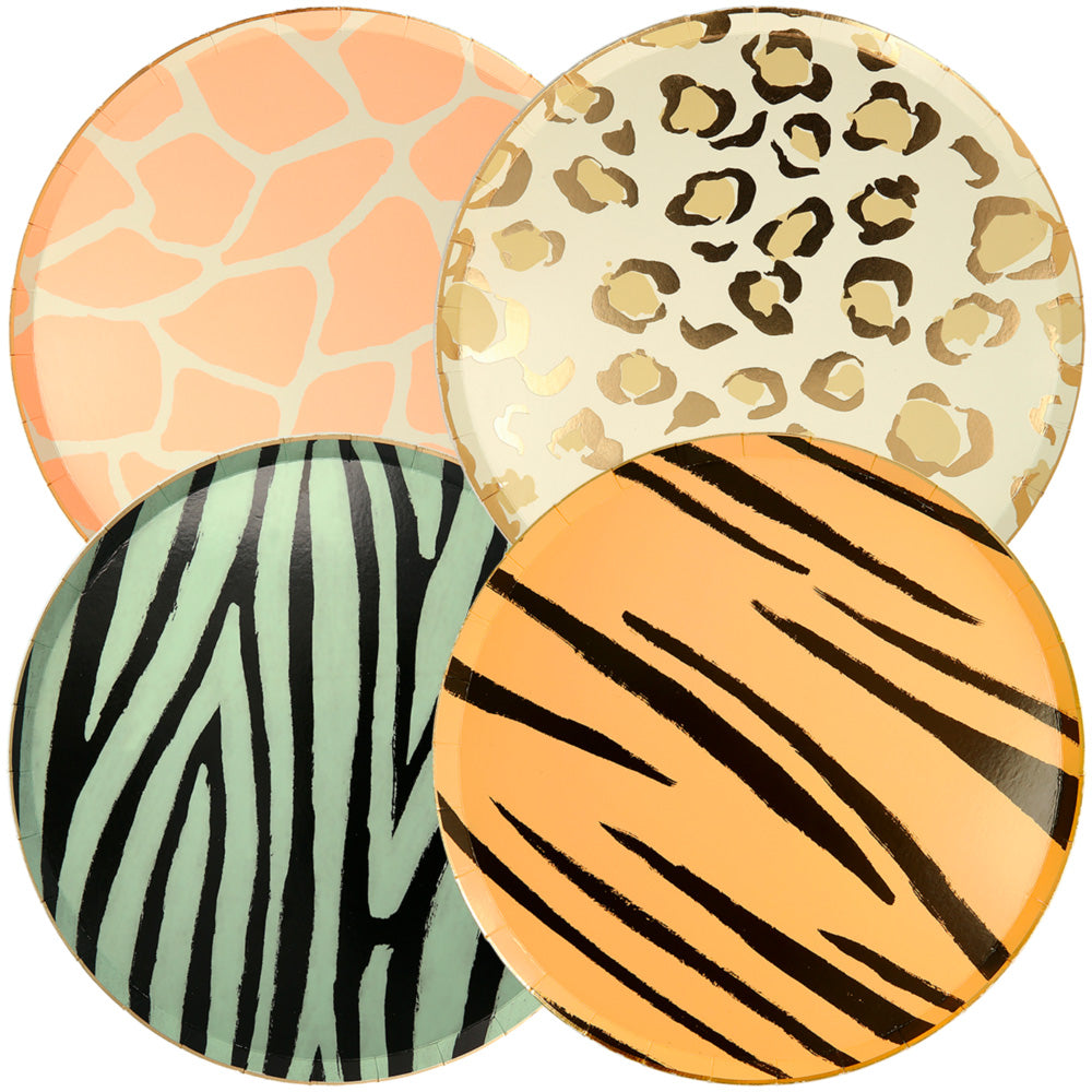 Safari Animals Party Decorations and Tableware