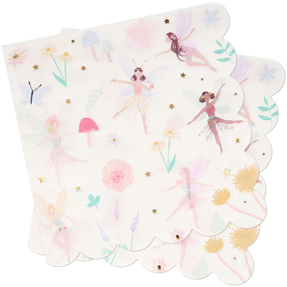 Large Fairy Party Napkins