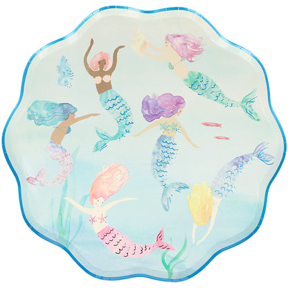 Mermaid Under the Sea Party Tableware