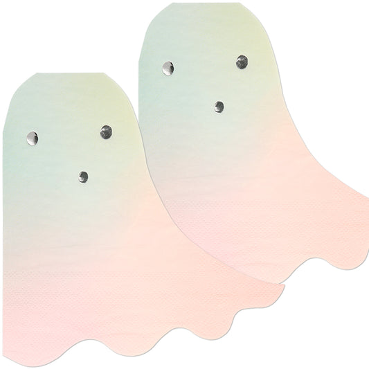 Pastel Halloween Ghost Napkins