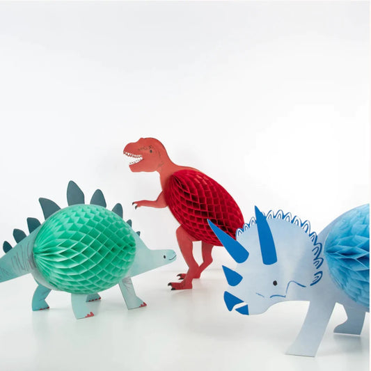 Honeycomb Dinosaur Decorations