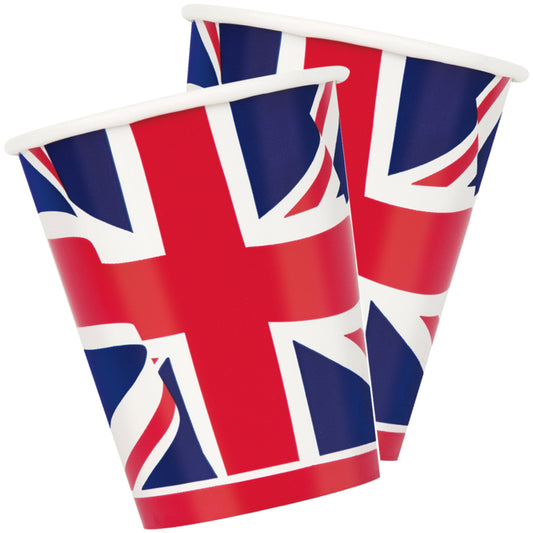 Union Jack Party Paper Cups