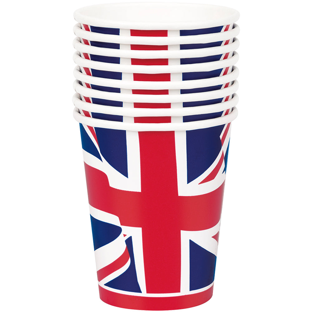 Union Jack Party Paper Cups
