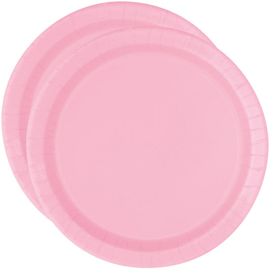 7" Baby Pink Party Plates
