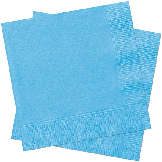 Baby Blue Paper Napkins