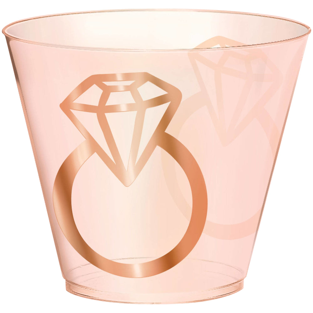 Blush Hen Party Rose Gold Tumblers