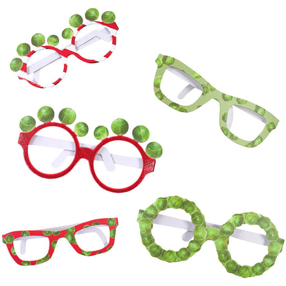 Botanical Christmas Sprout Glasses
