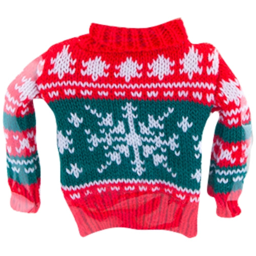 Deluxe Elf Knitted Sweater - Snowflake