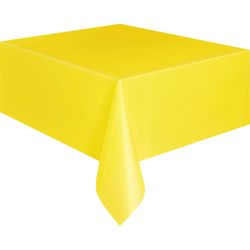 Sunflower Yellow Plastic Table Cover - Unique Party - Party Touches