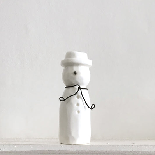 Large Porcelain Snowman