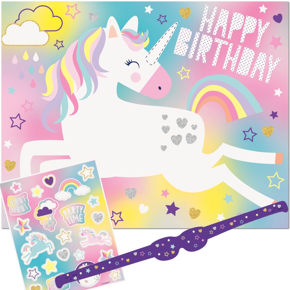 Unicorn Birthday Party Game for 16