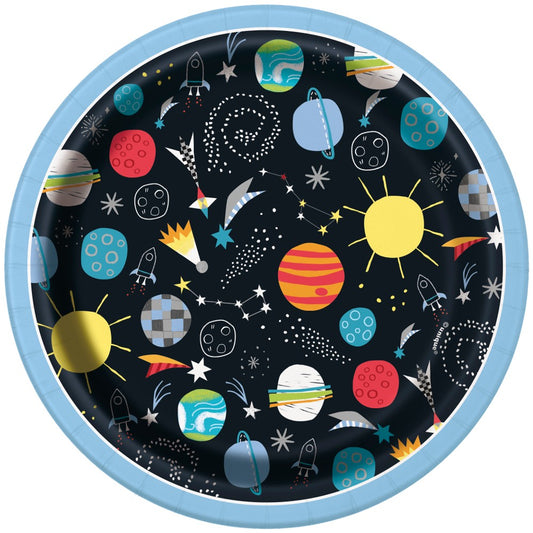 Outer Space Party 7" Paper Plates