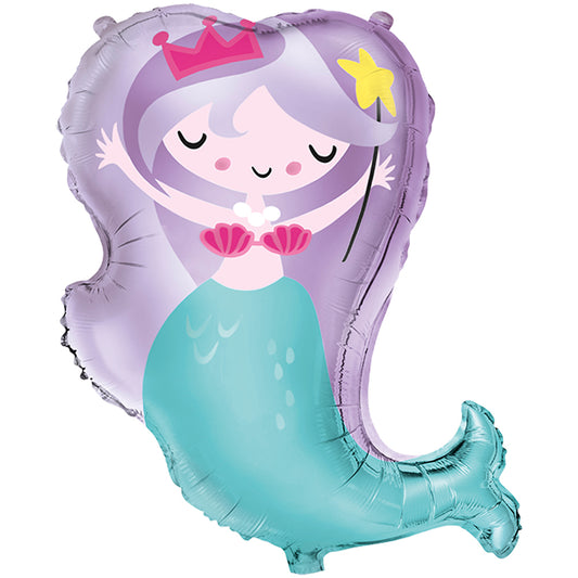 Giant Mermaid Foil Balloon