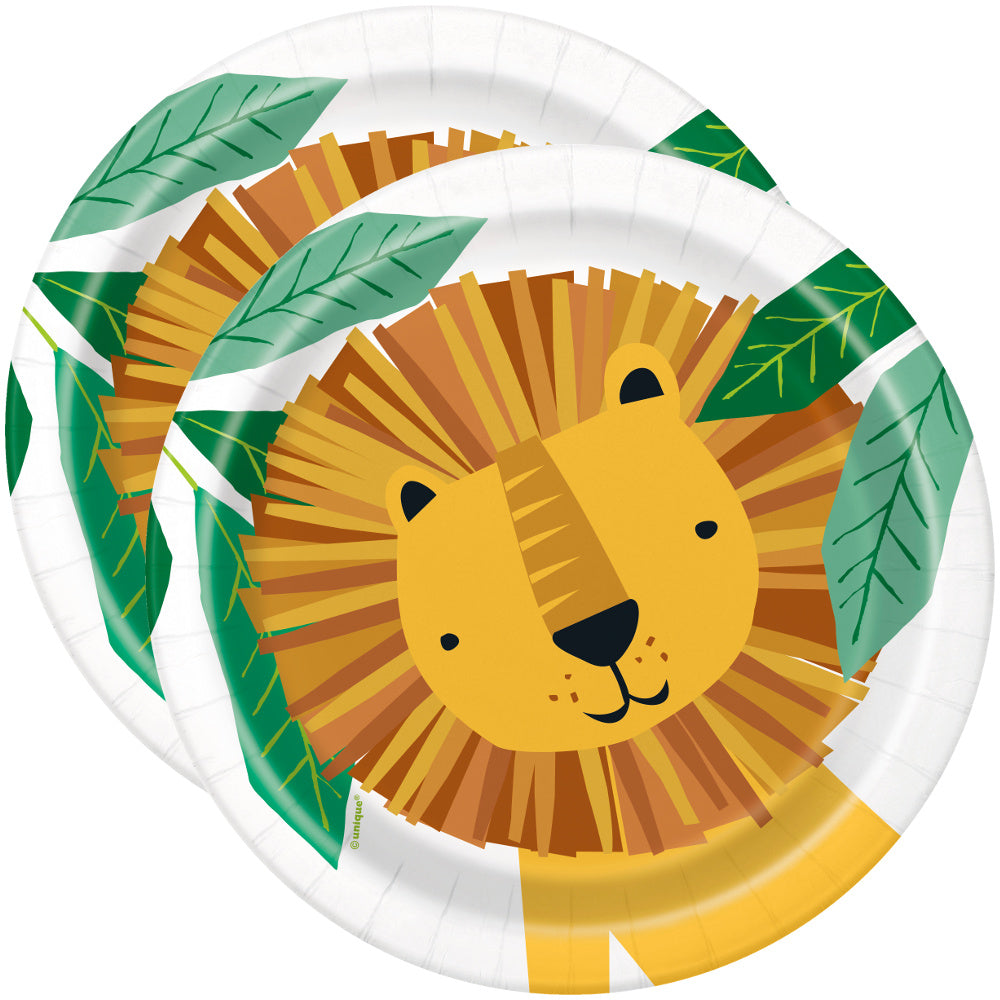 Animal Safari 7" Paper Plates