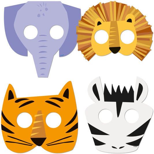 Animal Safari Party Masks