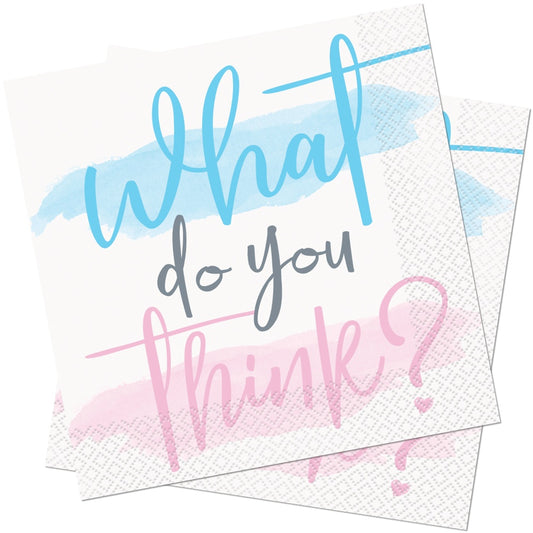 Gender Reveal Party Napkins