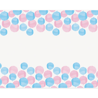 Gender Reveal Party Plastic Table Cover