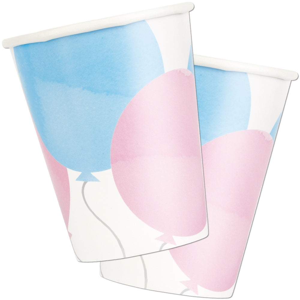 Gender Reveal Party Paper Cups