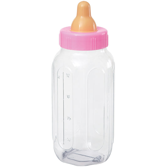 Pink Baby Bottle Bank