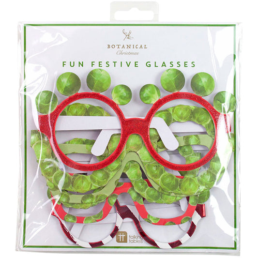 Botanical Christmas Sprout Glasses