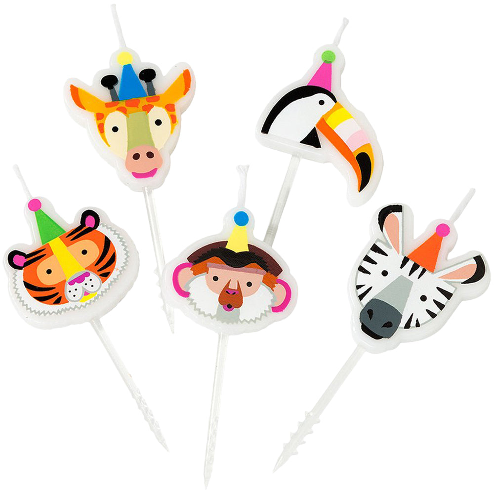 Party Animals Cake Candles