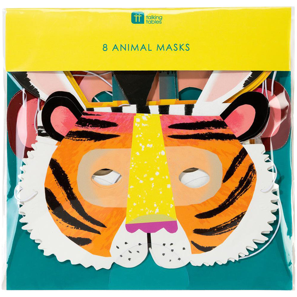 Party Animals Paper Masks