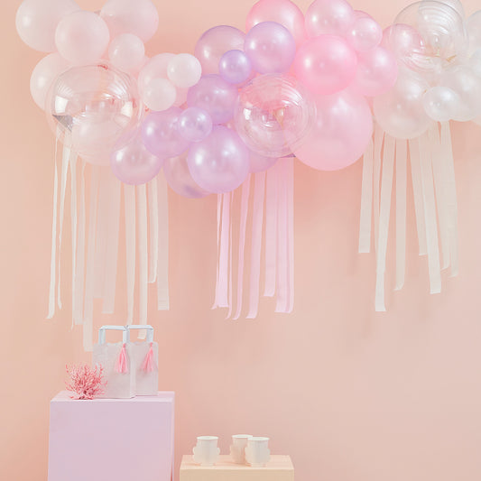 Pastel, Pearl & Ivory Balloon Arch Kit
