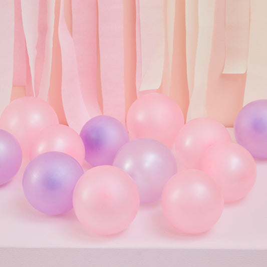 Pink and Lilac Balloon Mosaic Balloon Pack