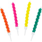 Birthday Brights Twirl Candles