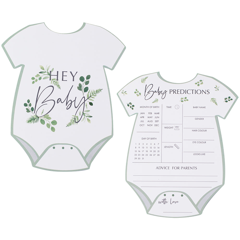 Baby Prediction Cards Baby Shower Game