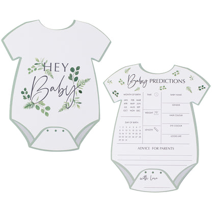 Baby Prediction Cards Baby Shower Game