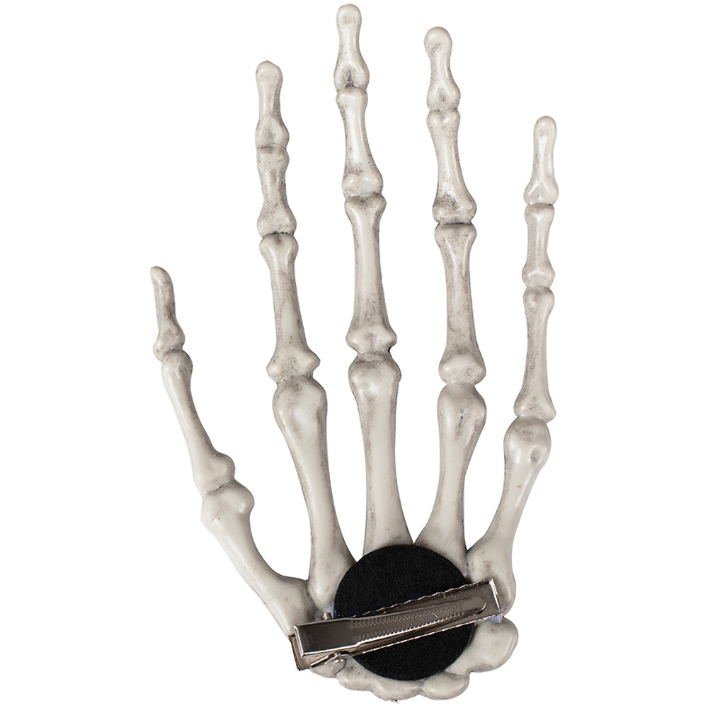 Skeleton Hand Halloween Hair Clip Accessory