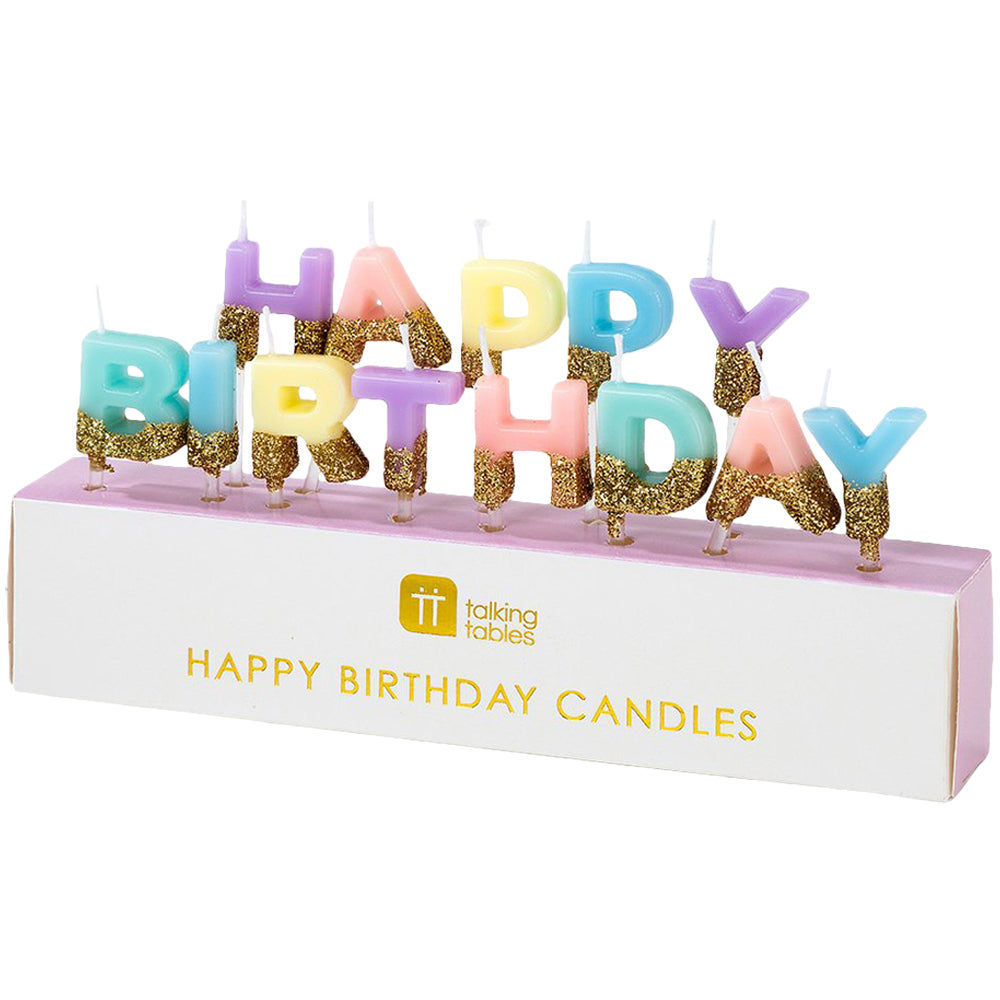 We Heart Birthdays Happy Birthday Candles