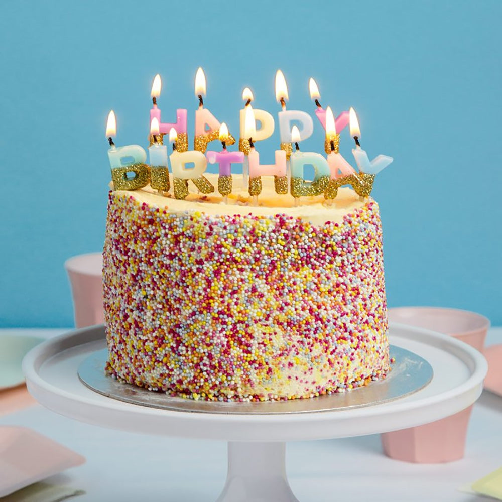 We Heart Birthdays Happy Birthday Candles