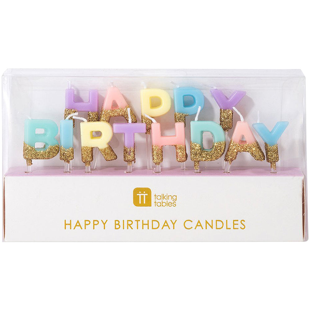 We Heart Birthdays Happy Birthday Candles