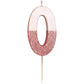We Heart Birthdays Rose Gold Glitter Number Candle 0