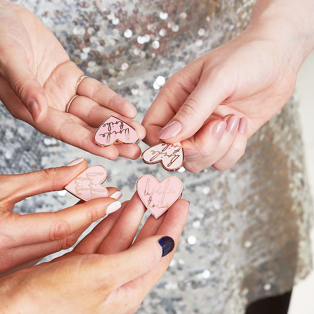 Blossom Bride Tribe Enamel Pin Badges