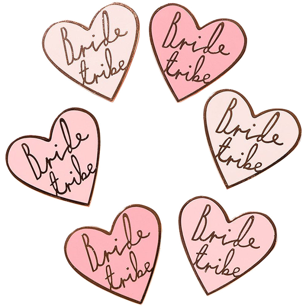 Blossom Bride Tribe Enamel Pin Badges