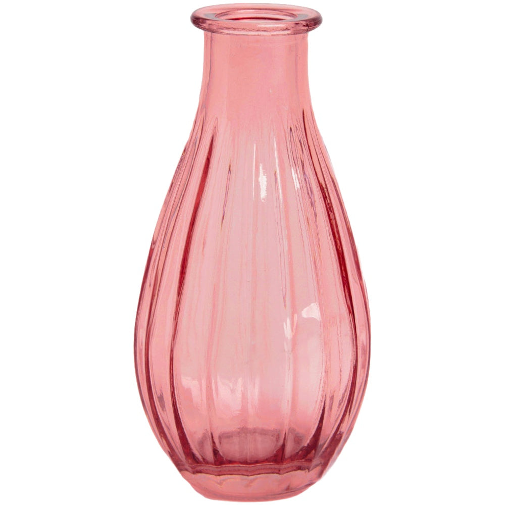 Boho Plum Glass Bud Vase