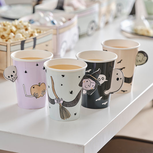 Character Halloween Paper Party Cups