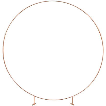 Copper Round Wedding Arch