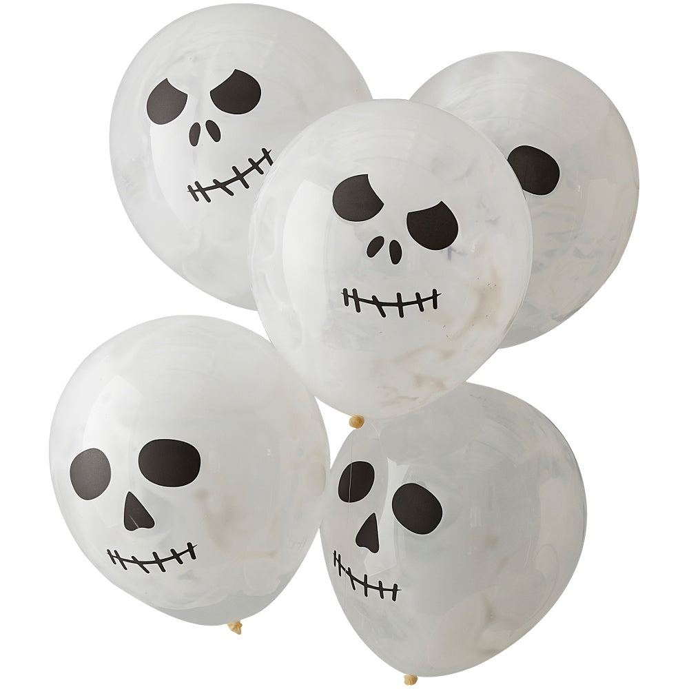 Skull Paint Halloween Balloons